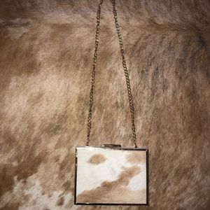 ✨ BEAUTIFUL HANDMADE COWHIDE EVENING CLUTCH ✨